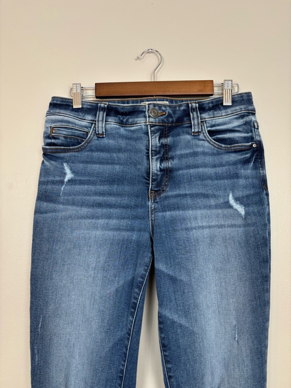 Kut From The Kloth Jeans Womens 8 Blue Natalie Fab Ab Boot Cut High Rise Denim - Picture 2 of 9
